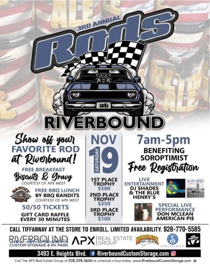 3rd Annual Rods at Riverbound Car Show