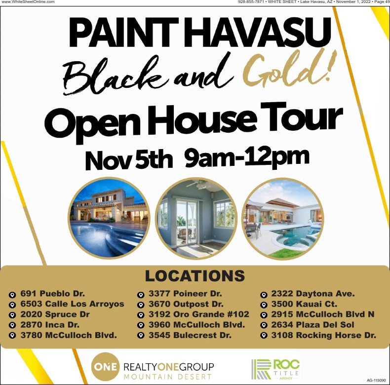 Paint Havasu Black and Gold