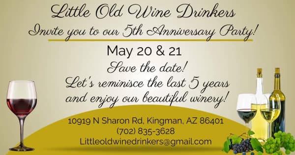 Little Old Wine Drinkers 5th Anniversary Party