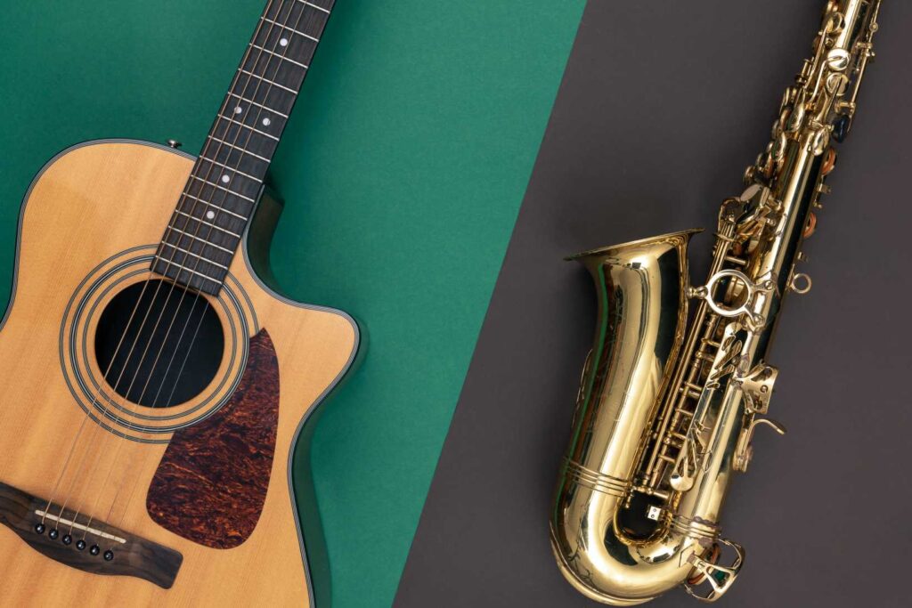 guitar-and-saxophone