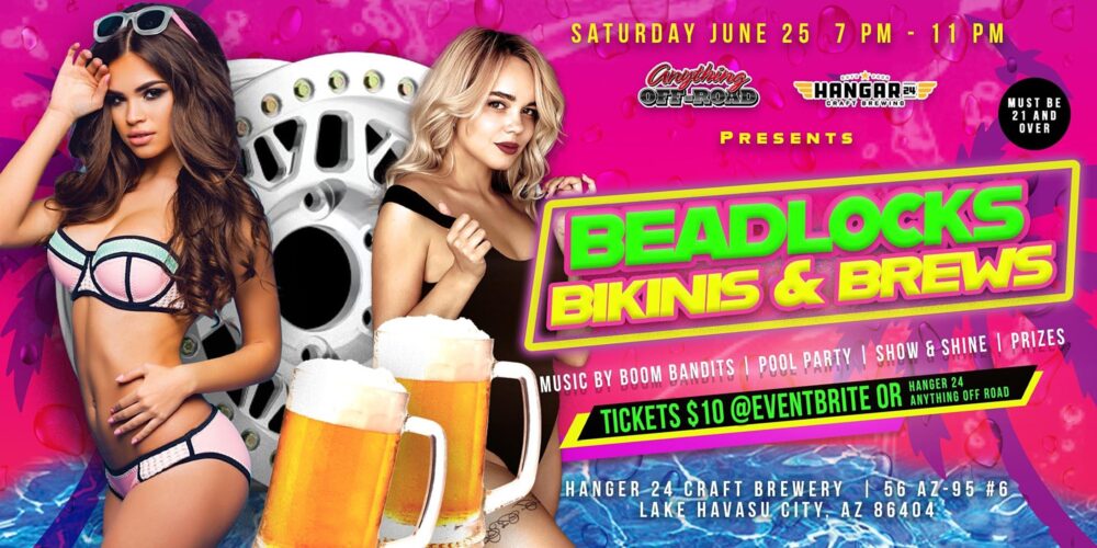 Beadlocks, Bikinis & Brews Pool Party